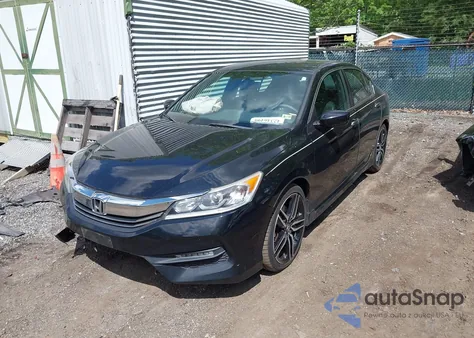 2017 Honda Accord Sport из США, поврежденный, VIN 1HGCR2F53HA253449